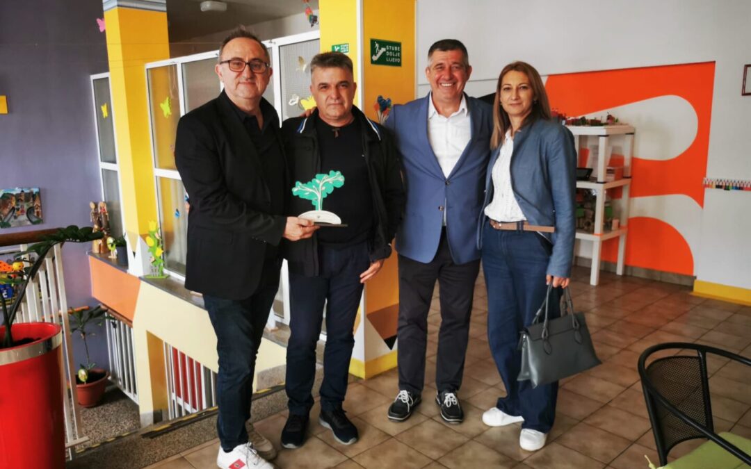 Posjet prijatelja škole – most između Škabrnje i Australije