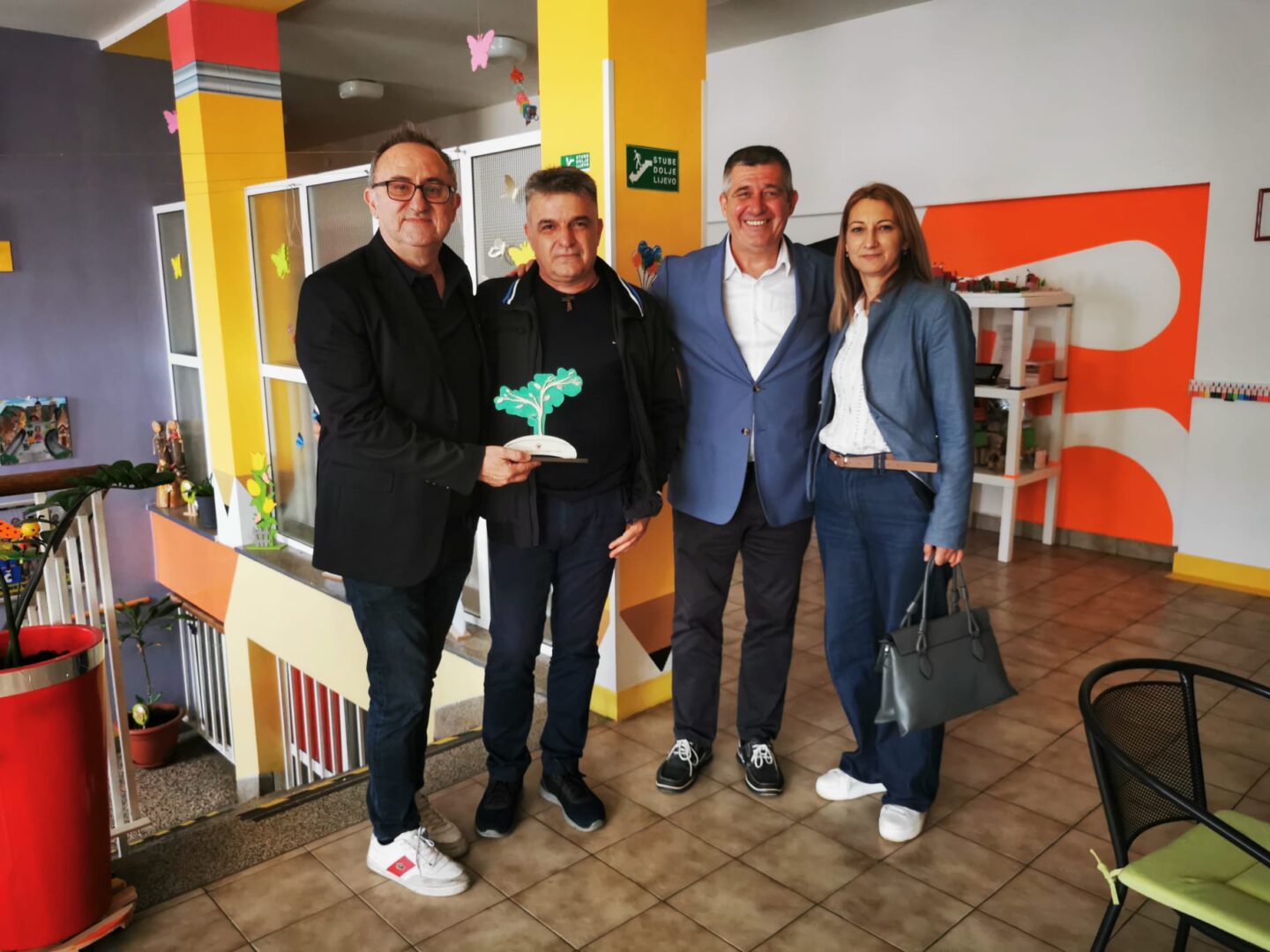 Luka Jurčević, Zoran Maras, Siniša Troha i Ivana Ražov
