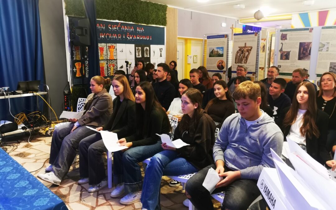 Obilježavanje Dana sjećanja na žrtve Škabrnje i Vukovara u suradnji s OŠ Petar Preradović iz Zagreba